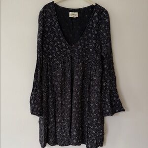 Denim & Supply Ralph Lauren Black Speckled Top
